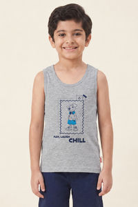 Lee Cooper Boys Printed Vest (Pack of 2) - Multicolor — thumbnail 8